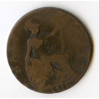 1/2 Penny r. 1917 (č.655)