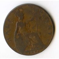 1/2 Penny r. 1921 (č.663)