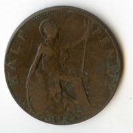1/2 Penny r. 1924 (č.668)