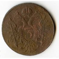 3 Kreuzer r. 1800 C (wč.205)