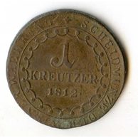 1 Kreuzer r. 1812 S (wč.199J)