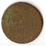 3 Kreuzer r. 1812 B (wč.230)