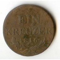 1 Kreuzer r. 1816 S (wč.360)