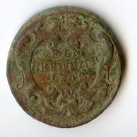 1 Kreuzer r. 1762 W (wč.130)