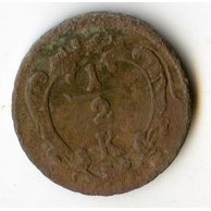 1/2 Kreuzer b.l.  (wč.381)