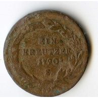 1 Kreuzer r. 1790 S (wč.103)