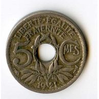5 Centimes r.1921 (wč.109)