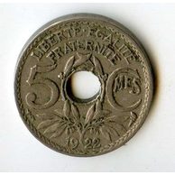 5 Centimes r.1922 (wč.110)