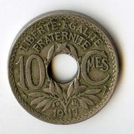 10 Centimes r.1917 (wč.161)