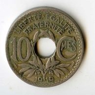 10 Centimes r.1919 (wč.164)