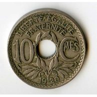 10 Centimes r.1920 (wč.167)