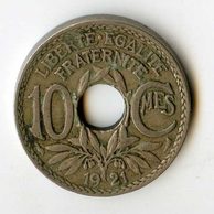 10 Centimes r.1921 (wč.168)