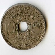 10 Centimes r.1938 (wč.202)