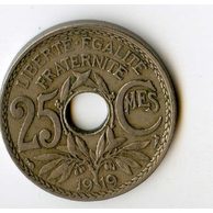 25 Centimes r.1919 (wč.222)