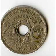 25 Centimes r.1919 (wč.223)