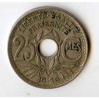 25 Centimes r.1920 (wč.224)