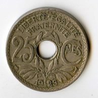 25 Centimes r.1923 (wč.230)