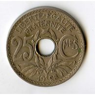 25 Centimes r.1928 (wč.240)