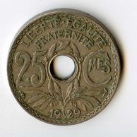 25 Centimes r.1929 (wč.242)