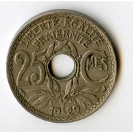 25 Centimes r.1929 (wč.243)