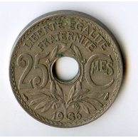 25 Centimes r.1936 (wč.256)