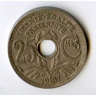 25 Centimes r.1937 (wč.258)