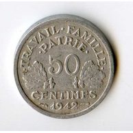 50 Centimes r.1942 (wč.283)