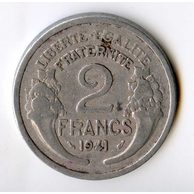 2 Francs r.1941 (wč.387)