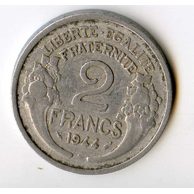 2 Francs r.1944 (wč.396)