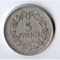 5 Francs r.1945 (wč.451)