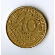 10 Centimes r.1967 (wč.601)