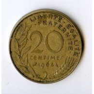 20 Centimes r.1964 (wč.682)
