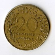 20 Centimes r.1974 (wč.702)