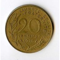20 Centimes r.1976 (wč.707)