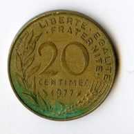 20 Centimes r.1977 (wč.708)