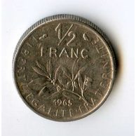 1/2 Franc r.1965 (wč.830)
