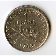 1 Franc r.1968 (wč.918)