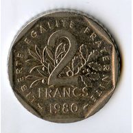 2 Francs r.1980 (wč.982)