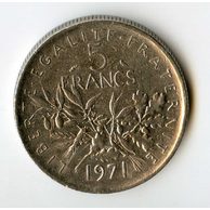 5 Francs r.1971 (wč.1002)