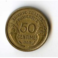 50 Centimes r.1939 (wč.1240)