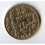 25 Centimes 1905 (wč.1330)