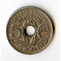 5 Centimes r.1933 (wč.133)