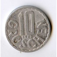 10 Groschen r.1962 (wč.333)
