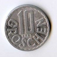10 Groschen r.1963 (wč.334)