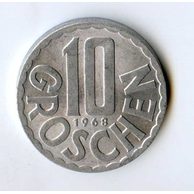 10 Groschen r.1968 (wč.344)