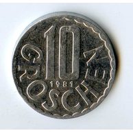 10 Groschen r.1981 (wč.370)