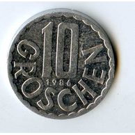 10 Groschen r.1986 (wč.380)