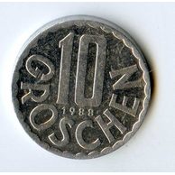 10 Groschen r.1988 (wč.384)