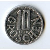 10 Groschen r.1988 (wč.385)