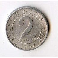 2 Groschen r.1957 (wč.488)